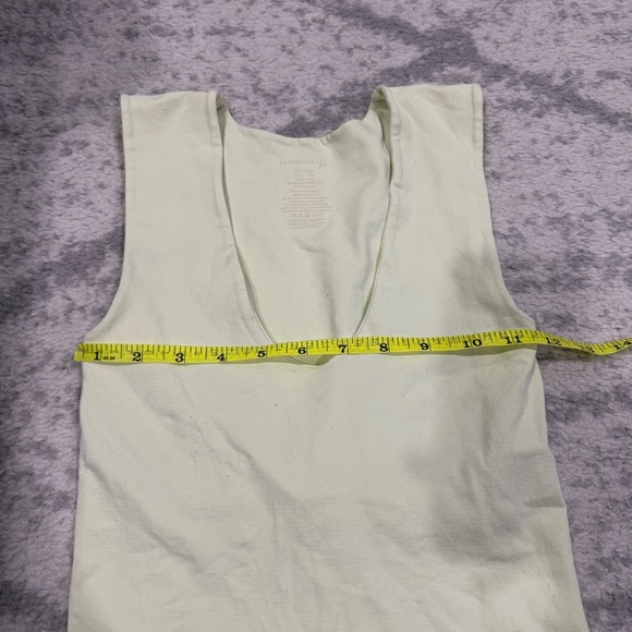 Free People Light Green Scoop Neck Tank Top - Picture 7 of 8